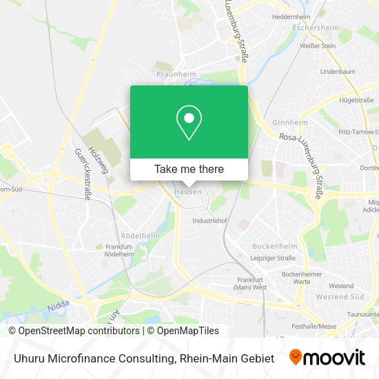 Карта Uhuru Microfinance Consulting