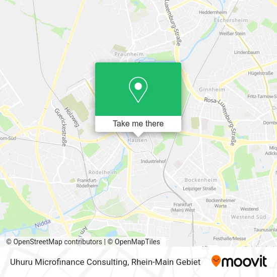 Карта Uhuru Microfinance Consulting