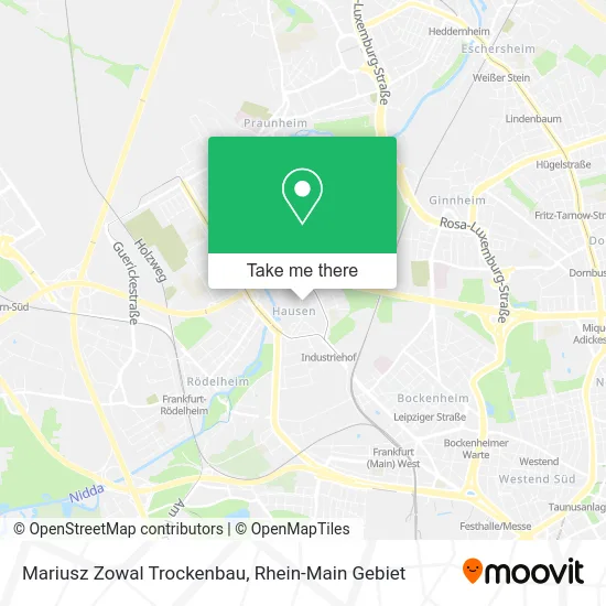 Карта Mariusz Zowal Trockenbau