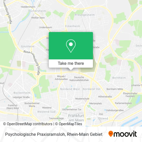 Карта Psychologische Praxisramsloh