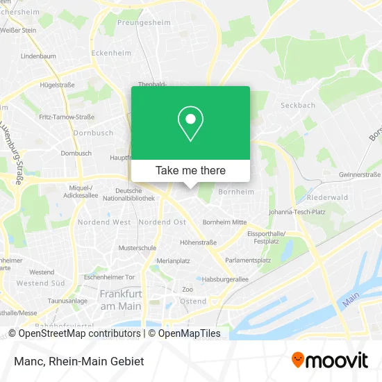 Карта Manc
