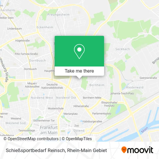Карта Schießsportbedarf Reinsch