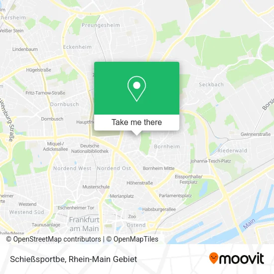 Карта Schießsportbe
