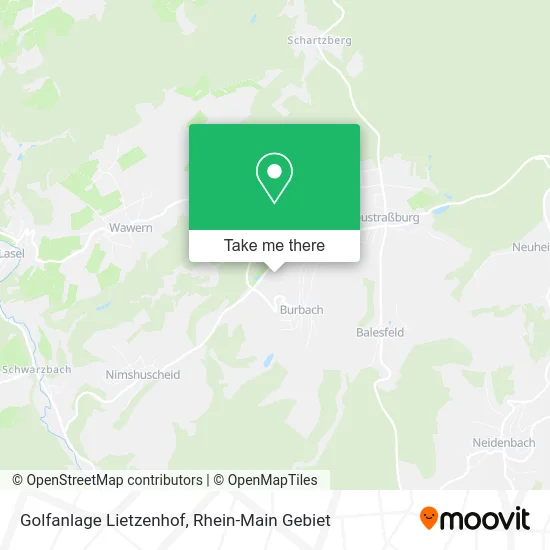 Карта Golfanlage Lietzenhof