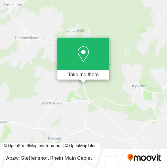 Карта Abzw. Steffenshof