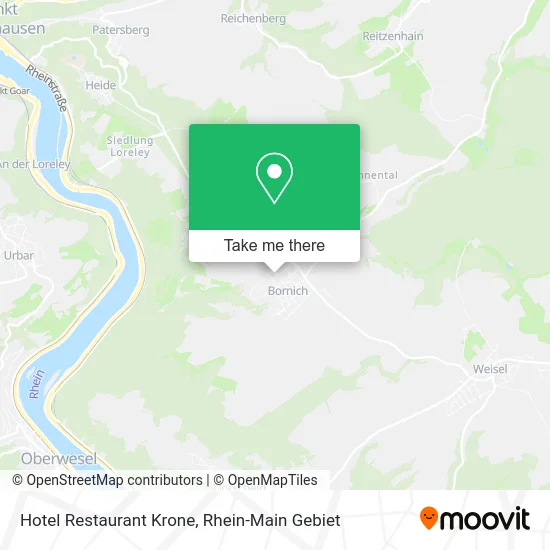 Карта Hotel Restaurant Krone