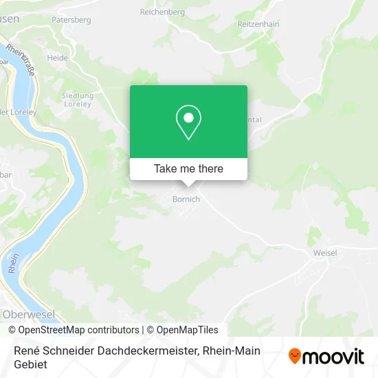 Карта René Schneider Dachdeckermeister