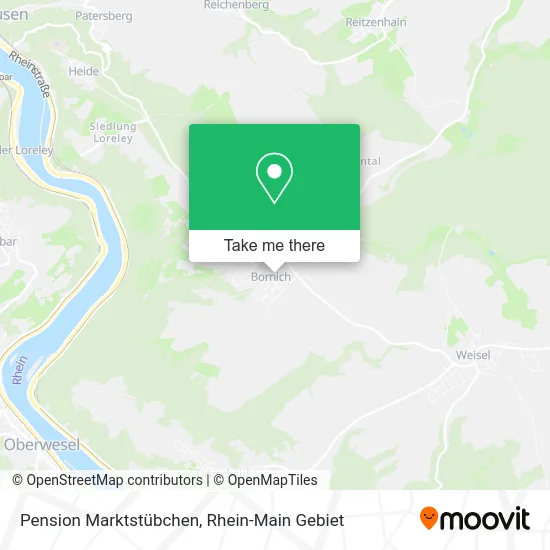 Карта Pension Marktstübchen