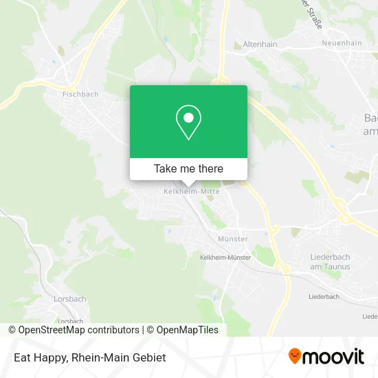 Карта Eat Happy