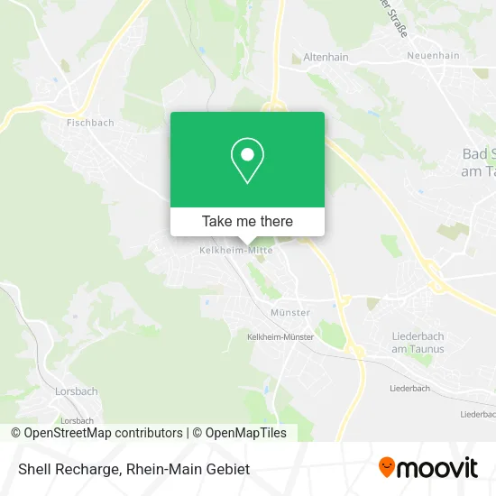 Карта Shell Recharge