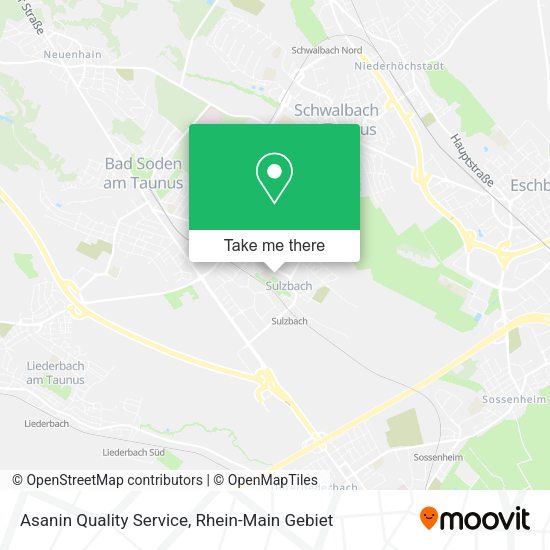 Карта Asanin Quality Service