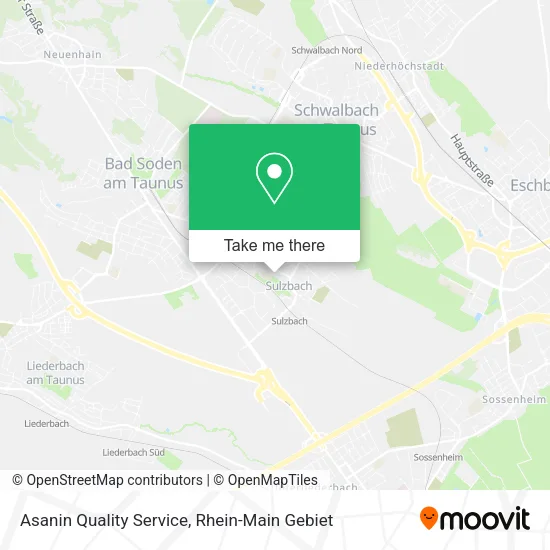 Карта Asanin Quality Service