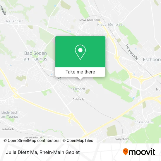 Карта Julia Dietz Ma