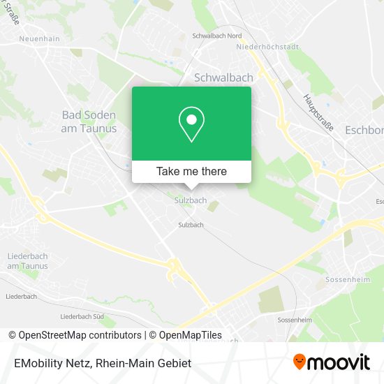 Карта EMobility Netz