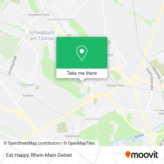 Eat Happy map