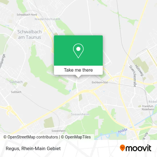 Regus map