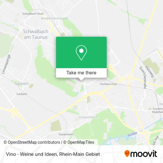 Карта Vino - Weine und Ideen