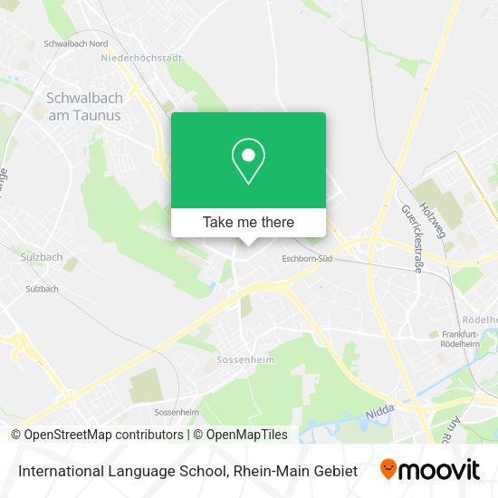 Карта International Language School