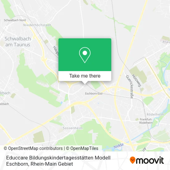 Educcare Bildungskindertagesstätten Modell Eschborn map