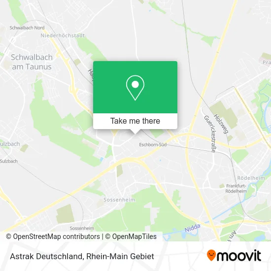 Карта Astrak Deutschland
