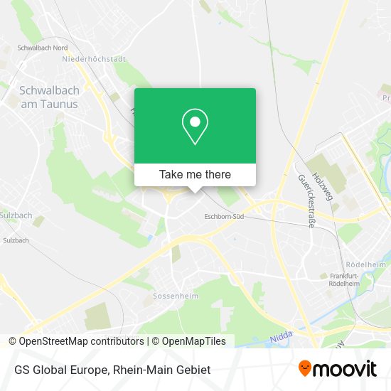 Карта GS Global Europe