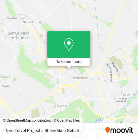 Карта Tpro Travel Projects