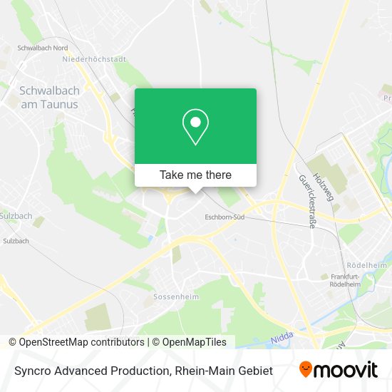 Syncro Advanced Production map