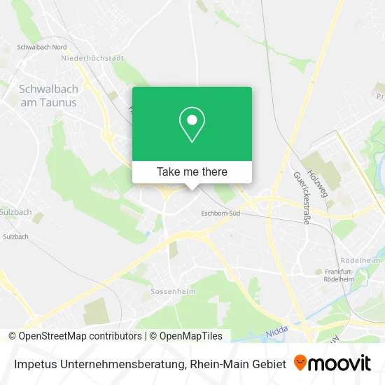 Карта Impetus Unternehmensberatung