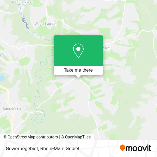 Карта Gewerbegebiet
