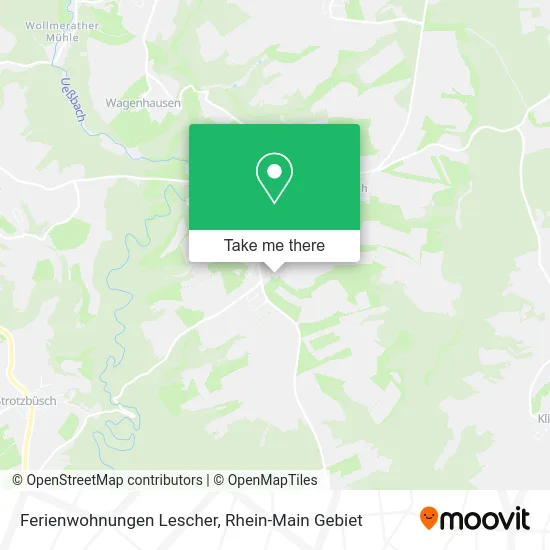 Ferienwohnungen Lescher map