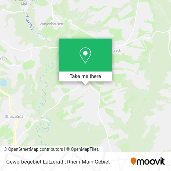 Карта Gewerbegebiet Lutzerath