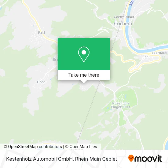 Карта Kestenholz Automobil GmbH