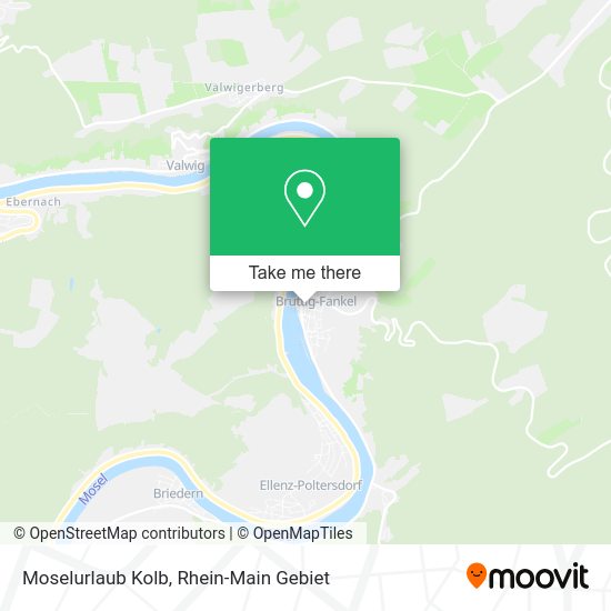 Карта Moselurlaub Kolb