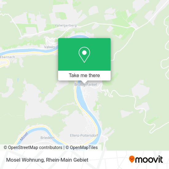 Карта Mosel Wohnung