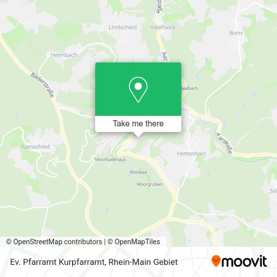 Карта Ev. Pfarramt Kurpfarramt