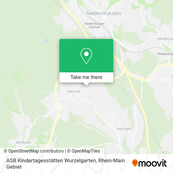 Карта ASB Kindertagesstätten Wurzelgarten