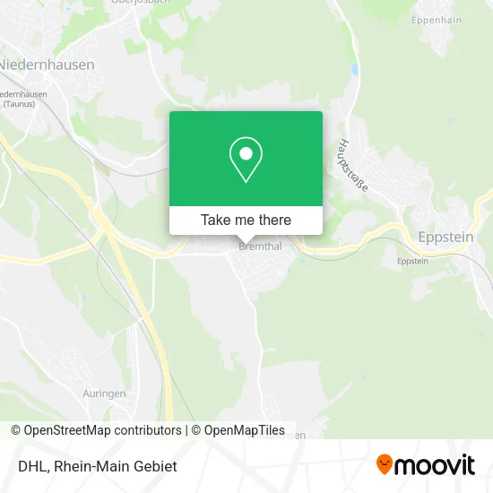 DHL map
