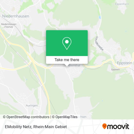 Карта EMobility Netz
