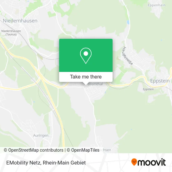 Карта EMobility Netz