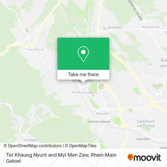 Карта Tet Khaung Nyunt and Myl Men Zaw