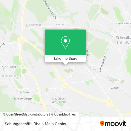Карта Schuhgeschäft