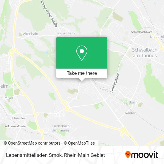Карта Lebensmittelladen Smok