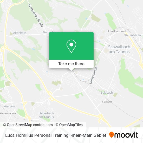 Карта Luca Homilius Personal Training