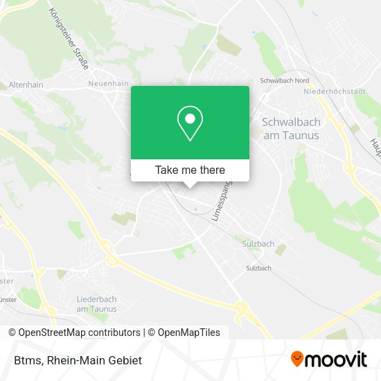 Карта Btms