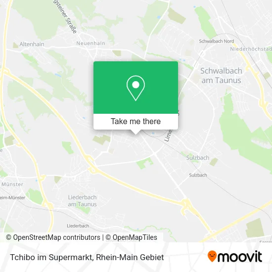 Карта Tchibo im Supermarkt