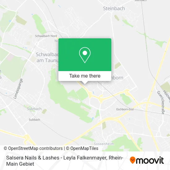Salsera Nails & Lashes - Leyla Falkenmayer map