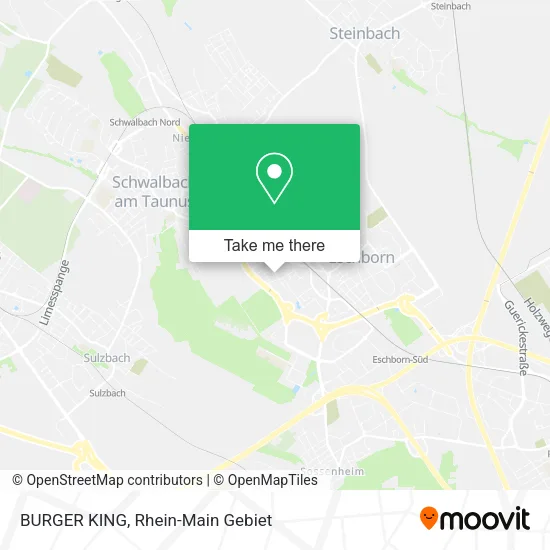 Карта BURGER KING