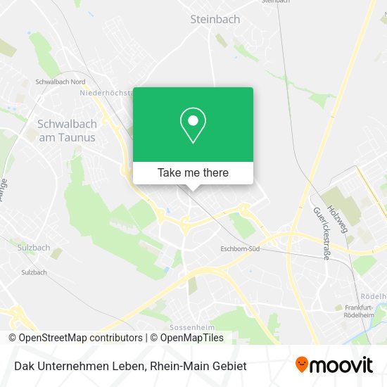 Карта Dak Unternehmen Leben