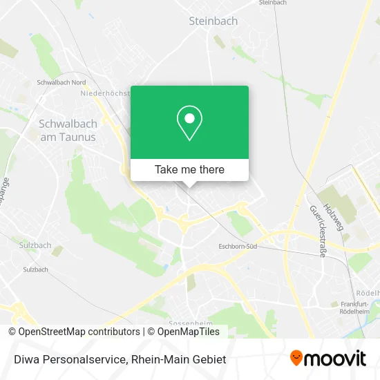 Карта Diwa Personalservice