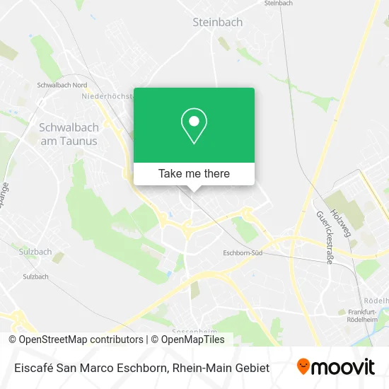 Карта Eiscafé San Marco Eschborn